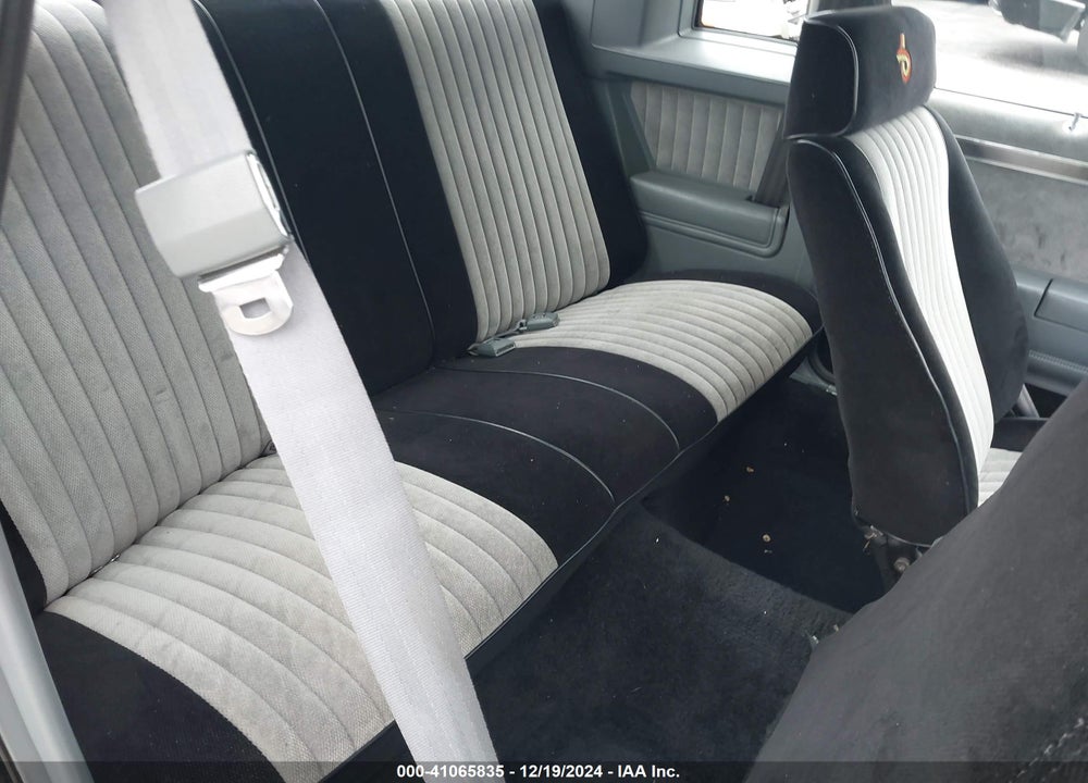1986 BUICK REGAL T-TYPE VIN: 1G4GK4778GP431217