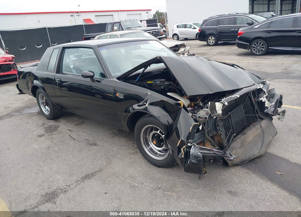 1986 BUICK REGAL T-TYPE VIN: 1G4GK4778GP431217