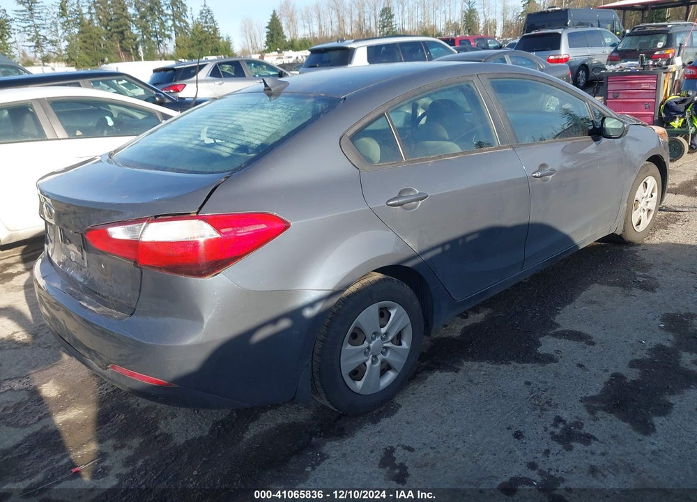 2014 KIA FORTE LX VIN: KNAFK4A61E5071830