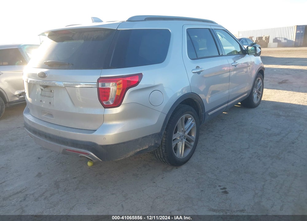 2017 FORD EXPLORER XLT VIN: 1FM5K7D86HGD39966