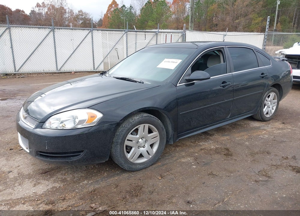 2012 CHEVROLET IMPALA LT VIN: 2G1WB5E30C1147344