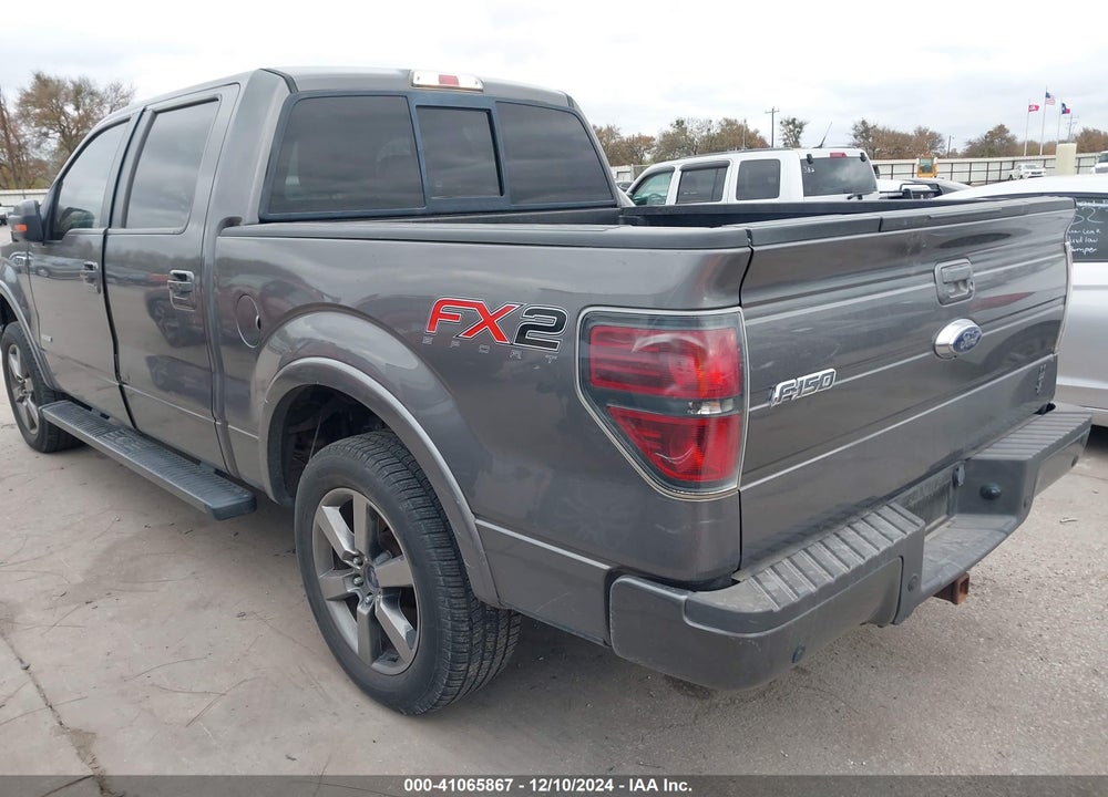 2013 FORD F-150 FX2 VIN: 1FTFW1CT3DKD06107