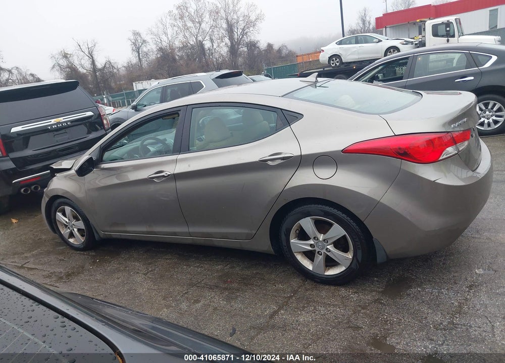 2013 HYUNDAI ELANTRA GLS VIN: 5NPDH4AE3DH279741