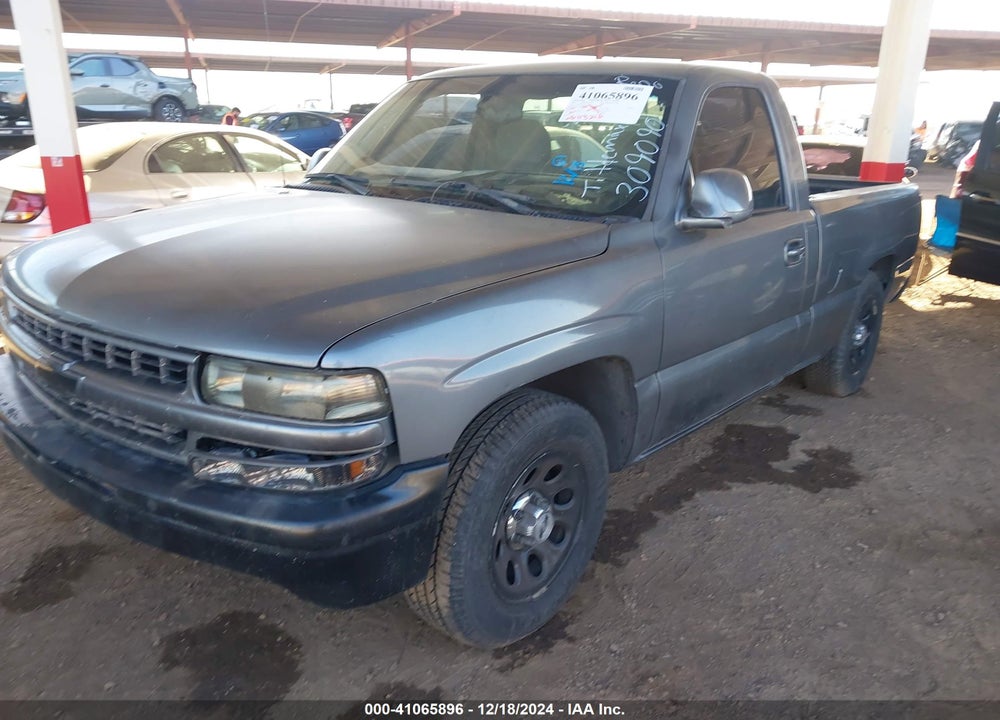 2001 CHEVROLET SILVERADO 1500 LS VIN: 1GCEC14W51Z309090