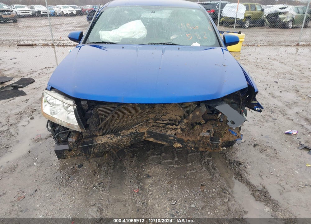 2012 DODGE AVENGER SXT VIN: 1C3CDZCB6CN177893