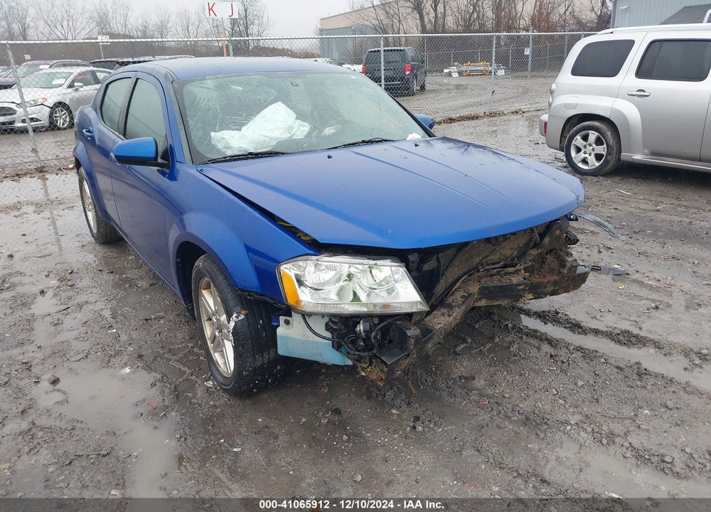 2012 DODGE AVENGER SXT VIN: 1C3CDZCB6CN177893