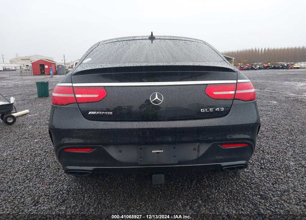 2019 MERCEDES-BENZ AMG GLE 43 COUPE 4MATIC VIN: 4JGED6EB0KA144079