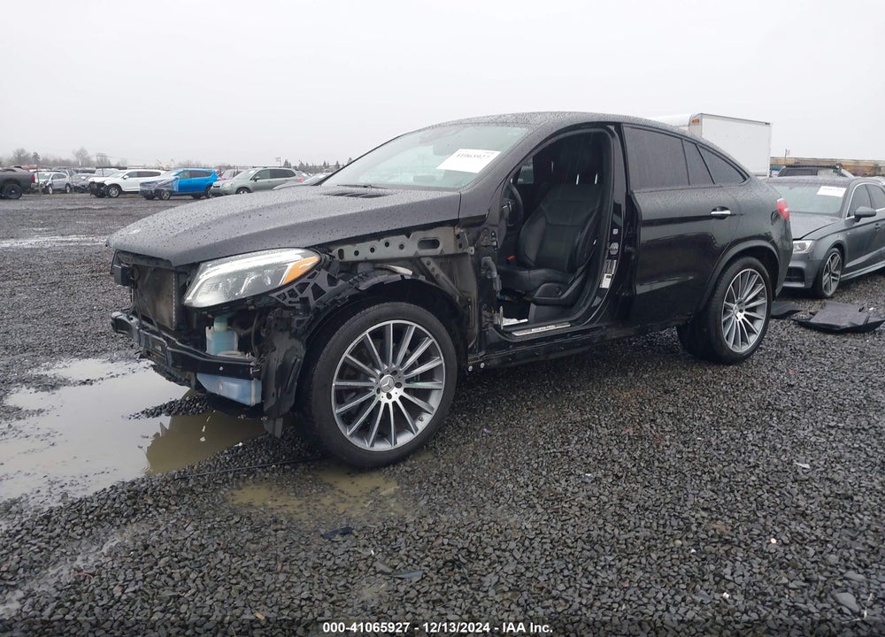 2019 MERCEDES-BENZ AMG GLE 43 COUPE 4MATIC VIN: 4JGED6EB0KA144079