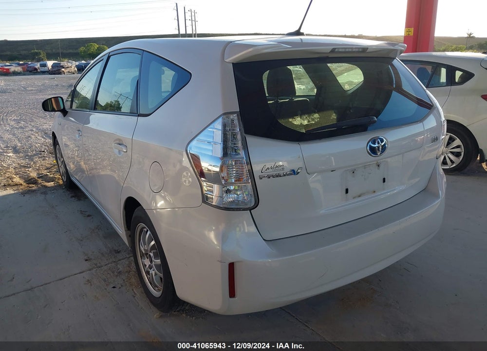 2013 TOYOTA PRIUS V THREE VIN: JTDZN3EU4D3274344