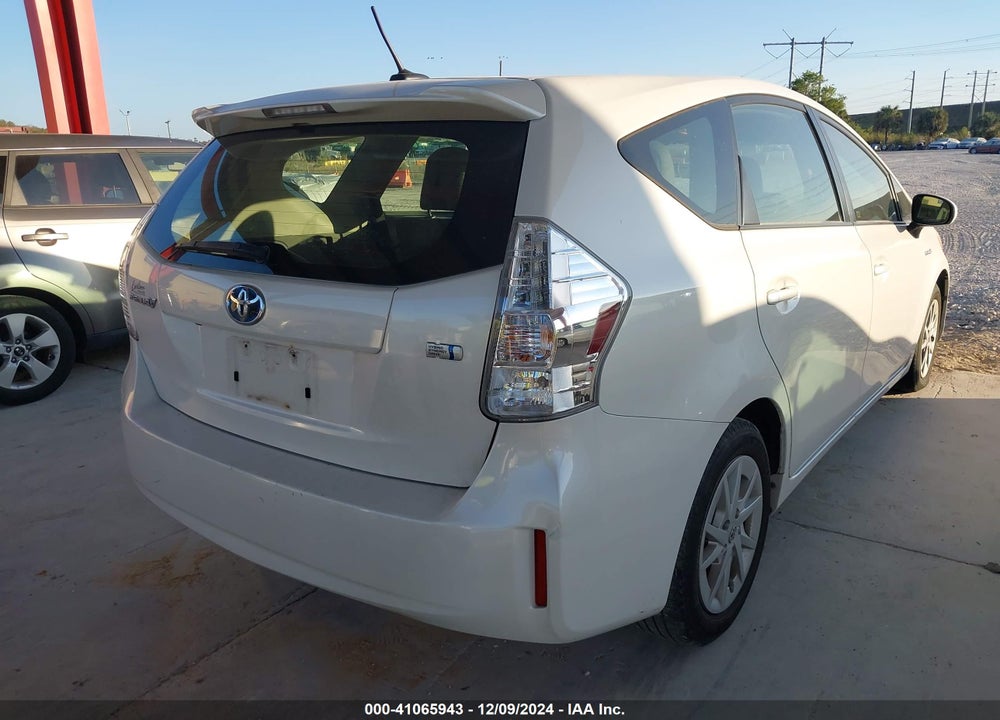 2013 TOYOTA PRIUS V THREE VIN: JTDZN3EU4D3274344