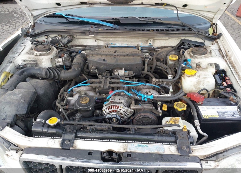 2002 SUBARU FORESTER S VIN: JF1SF65502H743332