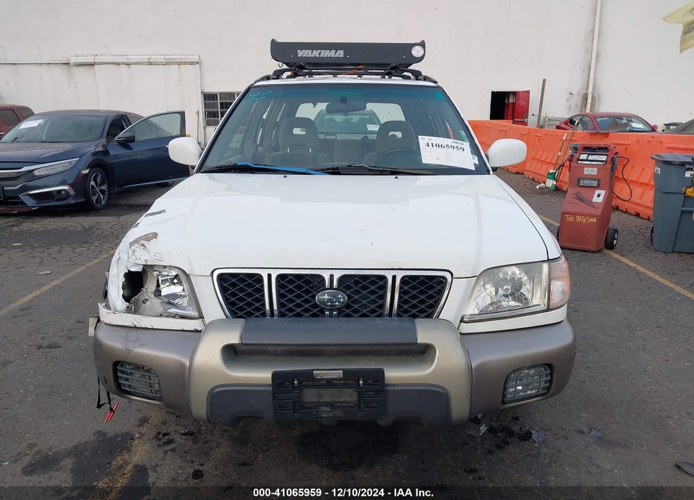 2002 SUBARU FORESTER S VIN: JF1SF65502H743332