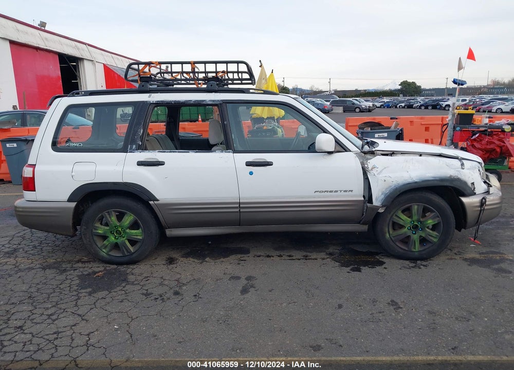 2002 SUBARU FORESTER S VIN: JF1SF65502H743332
