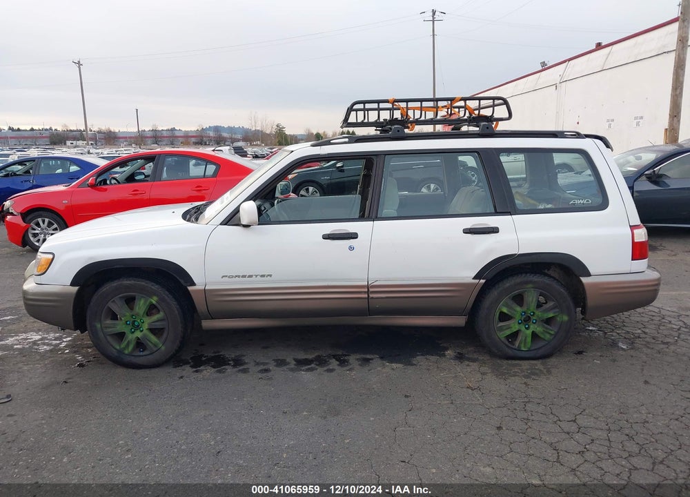 2002 SUBARU FORESTER S VIN: JF1SF65502H743332