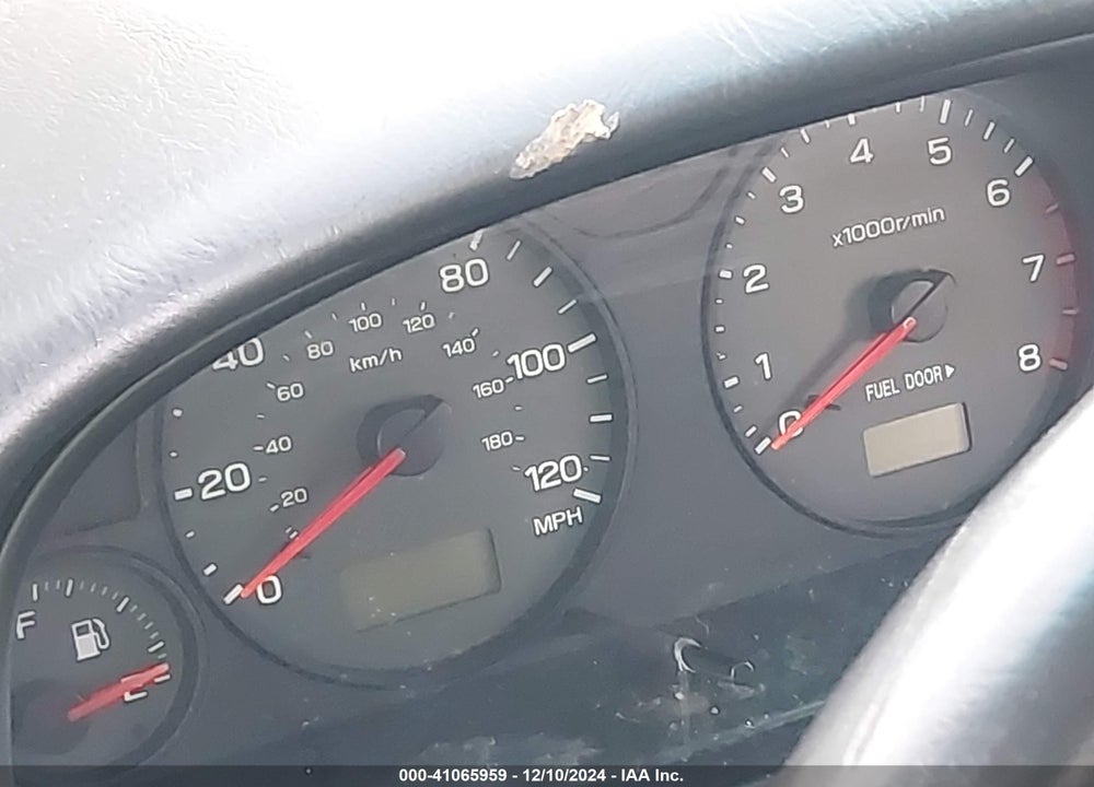 2002 SUBARU FORESTER S VIN: JF1SF65502H743332