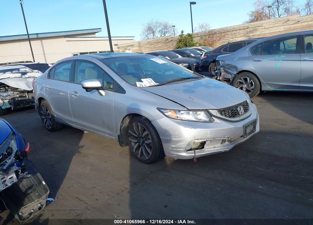 2014 HONDA CIVIC EX-L VIN: 19XFB2F90EE200090