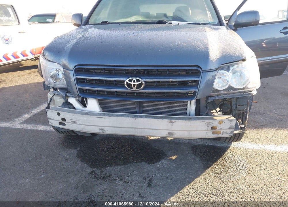 2003 TOYOTA HIGHLANDER LIMITED V6 VIN: JTEGF21AX30117102