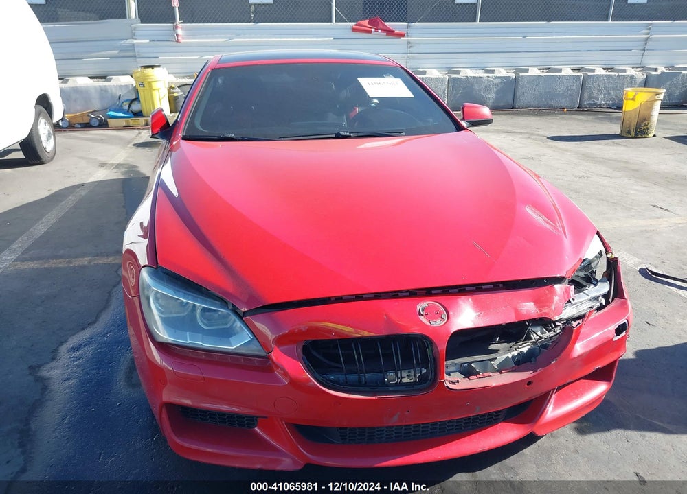 2012 BMW 650I VIN: WBALX3C5XCDV77159