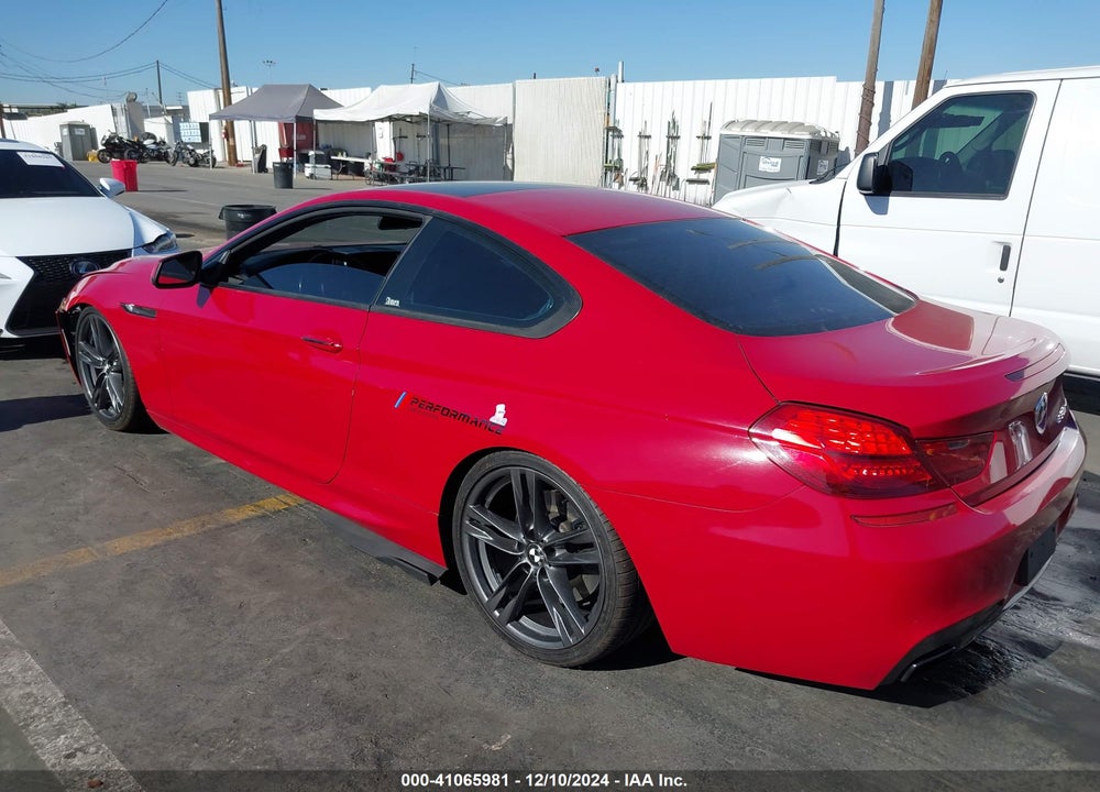 2012 BMW 650I VIN: WBALX3C5XCDV77159