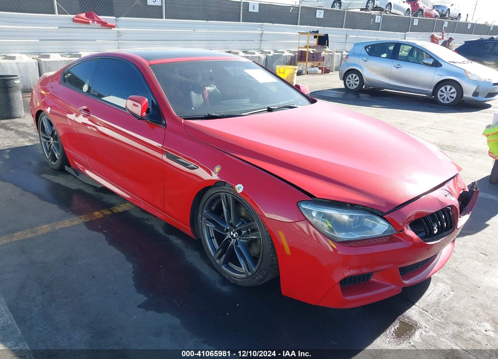 2012 BMW 650I VIN: WBALX3C5XCDV77159