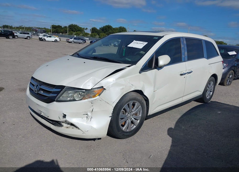 2015 HONDA ODYSSEY EX-L VIN: 5FNRL5H62FB099743