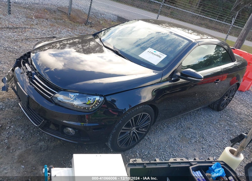 2013 VOLKSWAGEN EOS SPORT VIN: WVWBW8AH7DV000614
