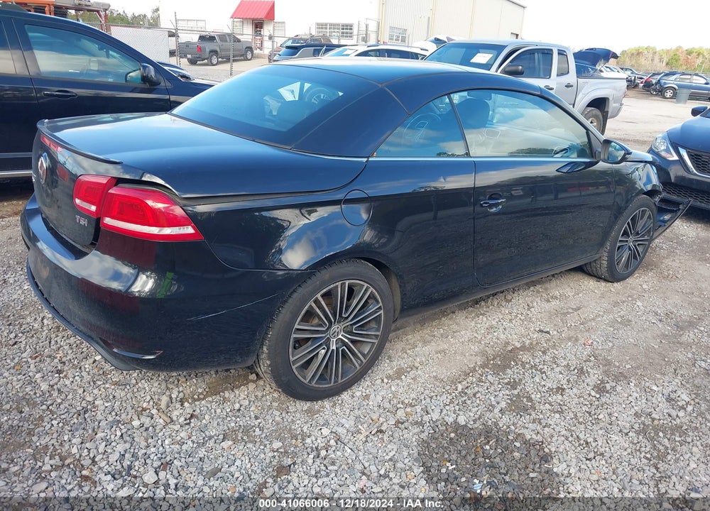 2013 VOLKSWAGEN EOS SPORT VIN: WVWBW8AH7DV000614