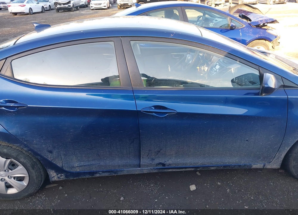 2016 HYUNDAI ELANTRA SE VIN: 5NPDH4AE0GH685500