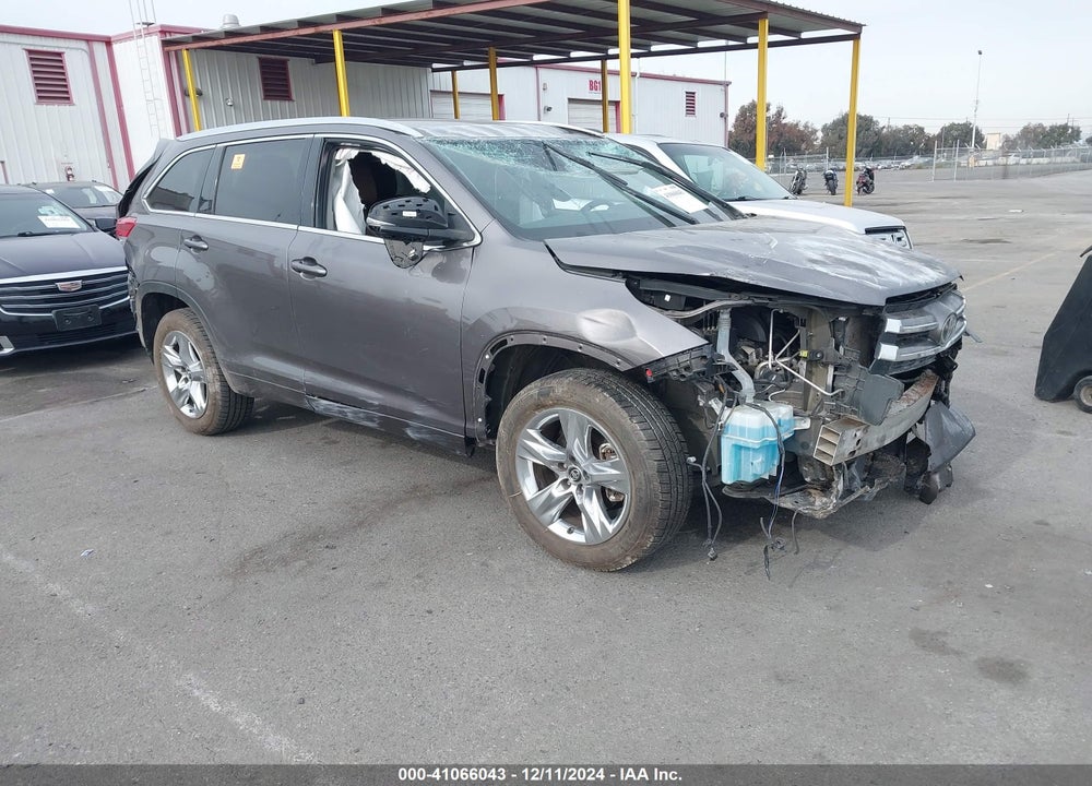 2019 TOYOTA HIGHLANDER LIMITED VIN: 5TDYZRFH8KS327403
