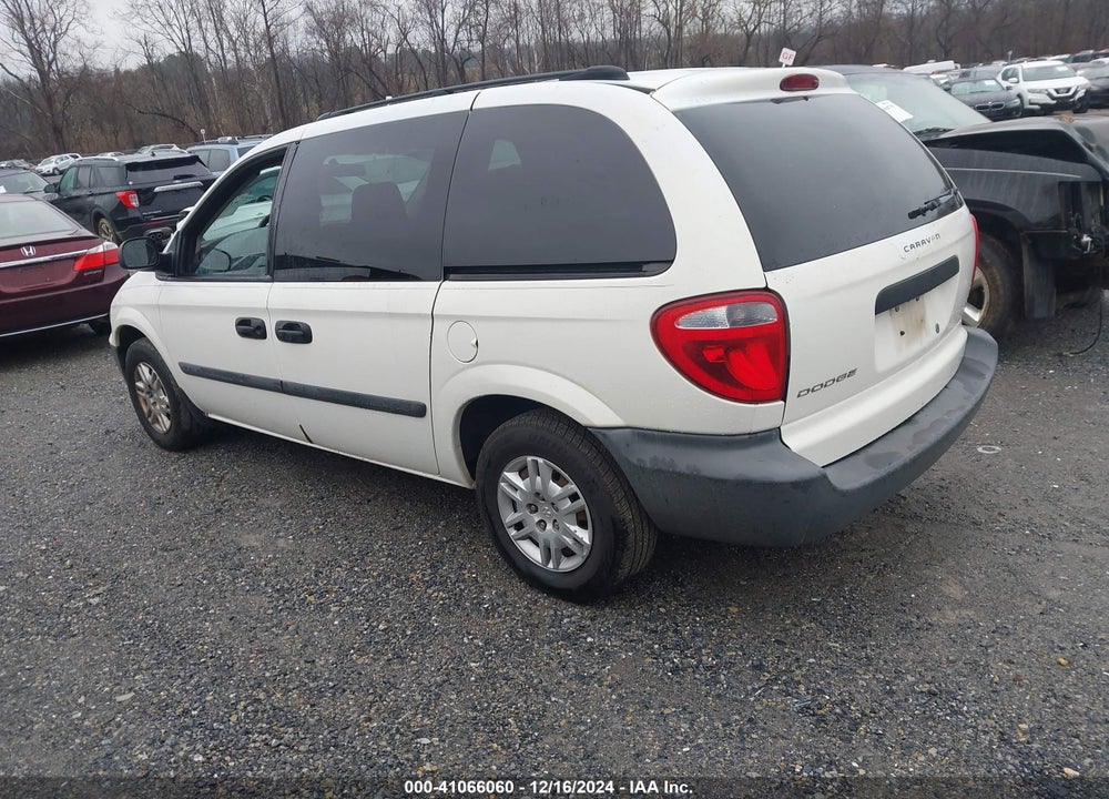 2005 DODGE CARAVAN SE VIN: 1D4GP25R55B329062