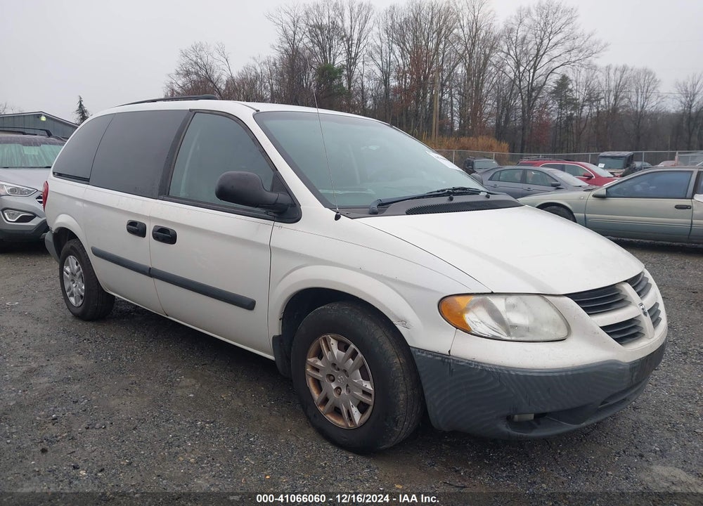 2005 DODGE CARAVAN SE VIN: 1D4GP25R55B329062