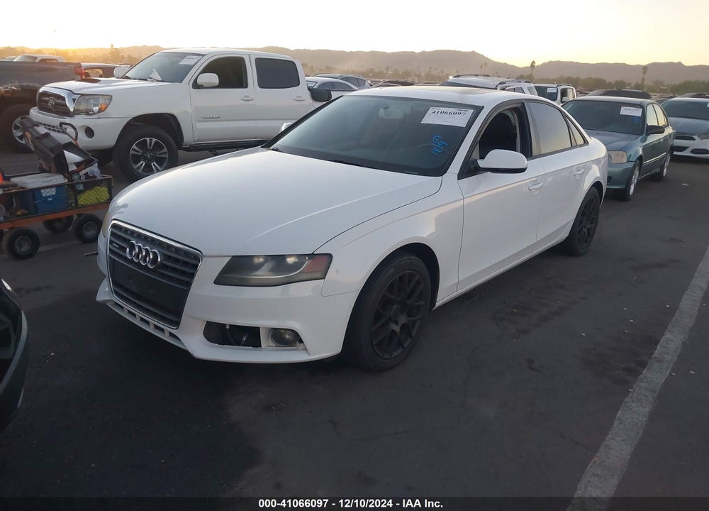 2010 AUDI A4 2.0T PREMIUM VIN: WAUBFAFL9AN063193