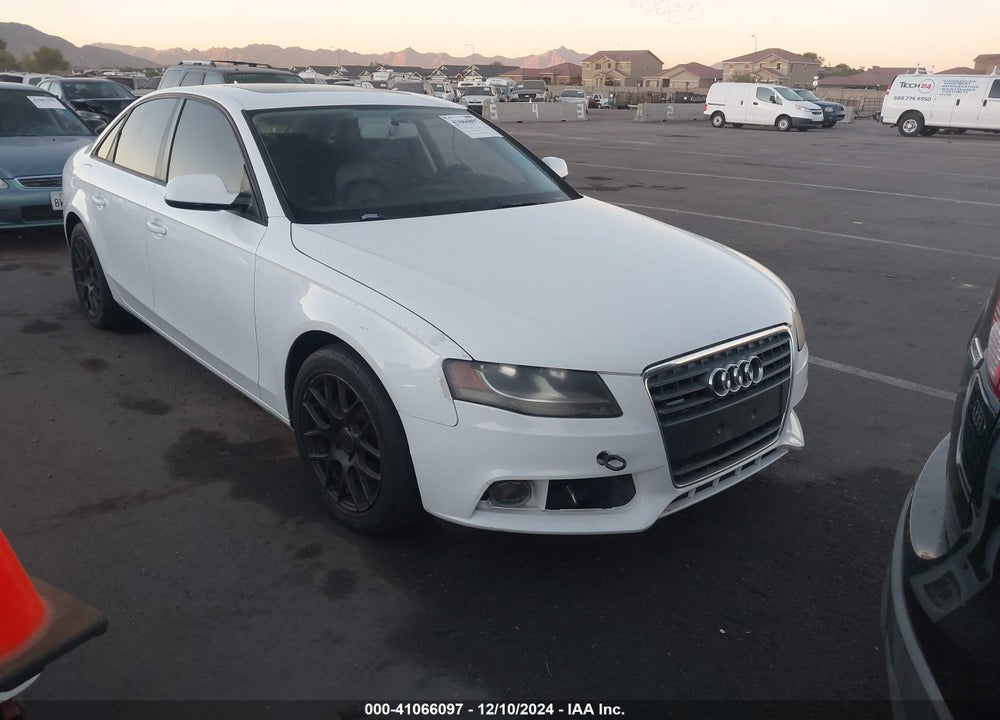 2010 AUDI A4 2.0T PREMIUM VIN: WAUBFAFL9AN063193