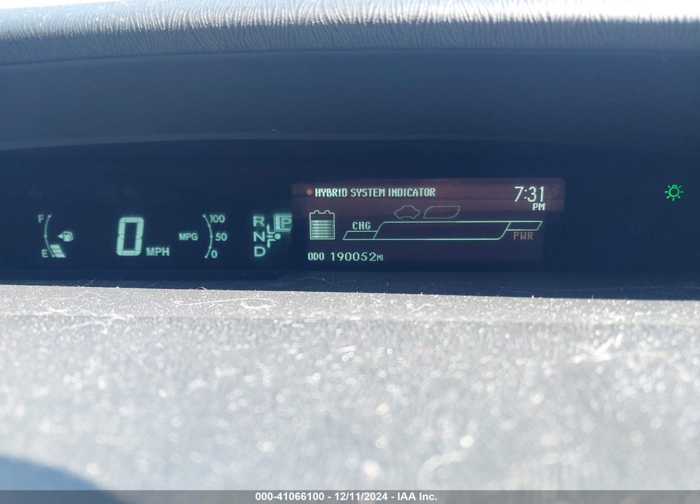 2012 TOYOTA PRIUS THREE VIN: JTDKN3DUXC5503602