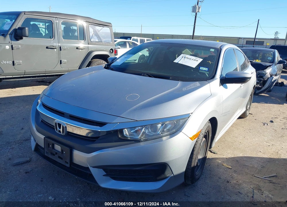 2016 HONDA CIVIC VIN: 19XFC2F59GE020510