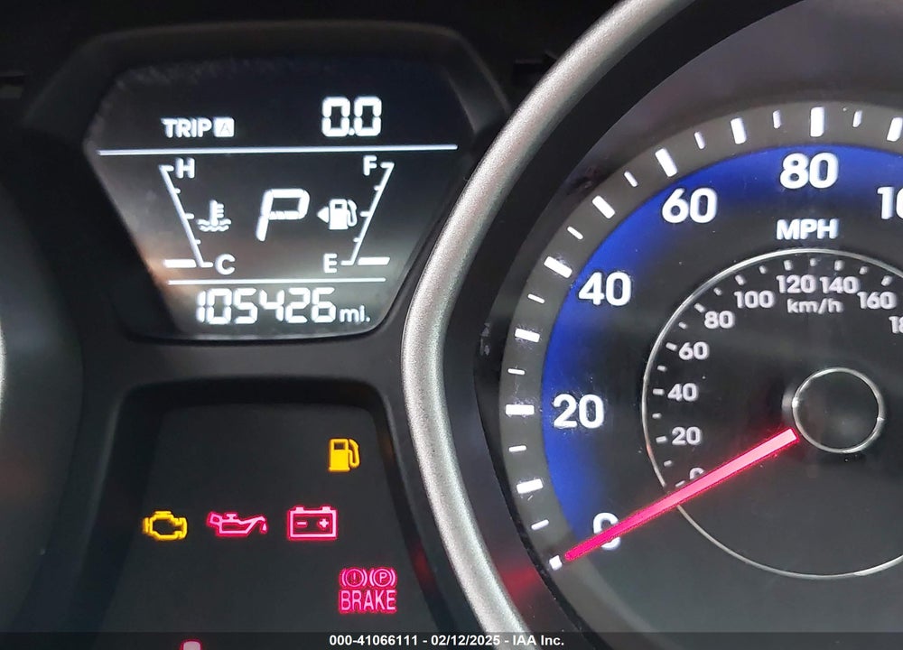 2015 HYUNDAI ELANTRA VIN: KMHDH4AE2FU328044