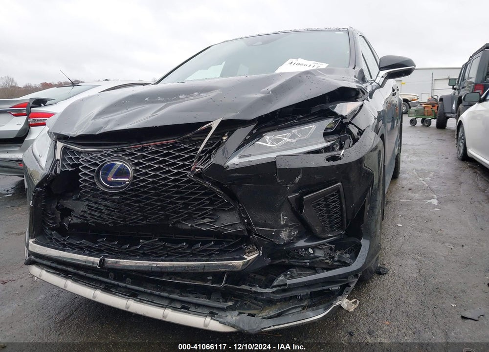 2022 LEXUS RX 450H F SPORT HANDLING VIN: 2T2YGMDA0NC090381