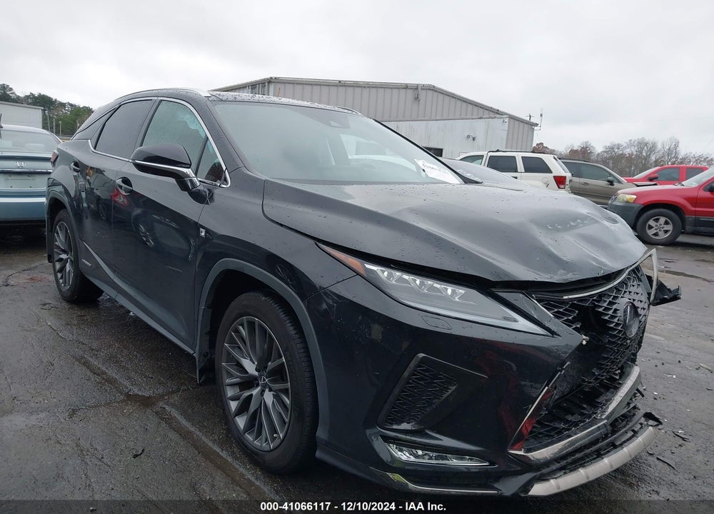 2022 LEXUS RX 450H F SPORT HANDLING VIN: 2T2YGMDA0NC090381