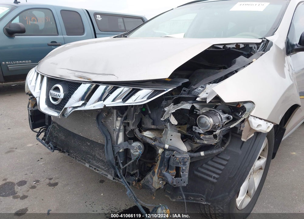 2009 NISSAN MURANO SL VIN: JN8AZ18W39W153673