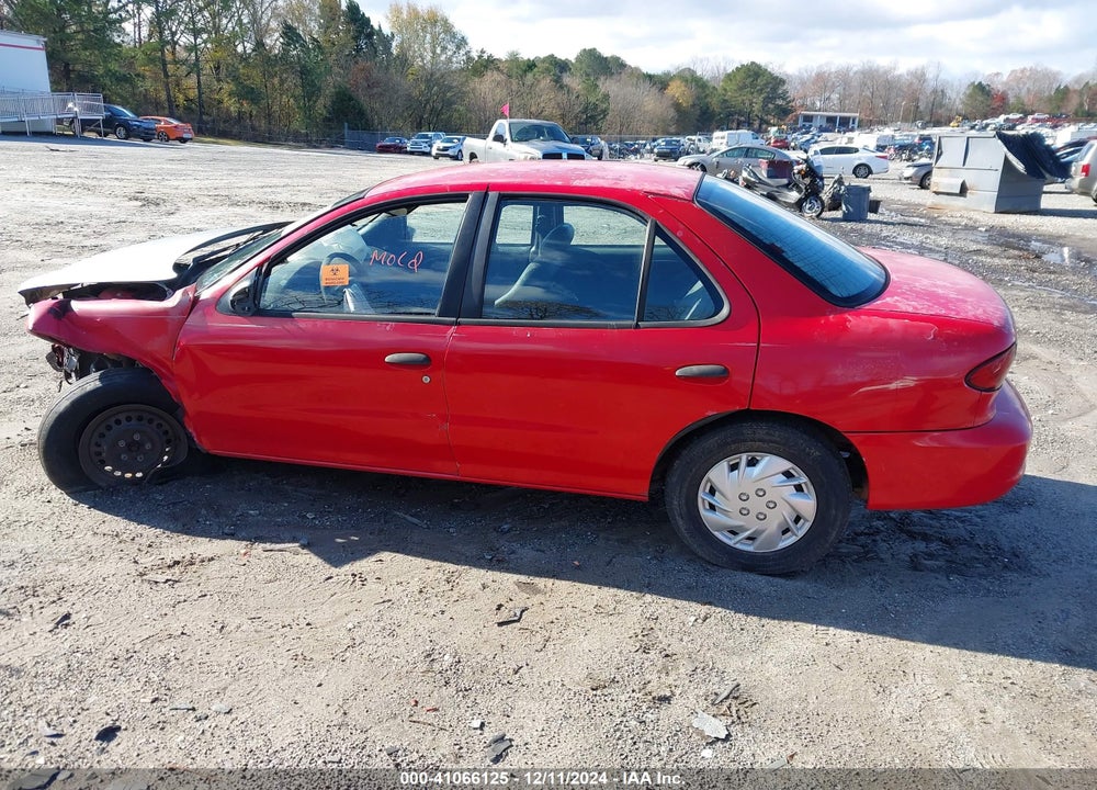 2001 CHEVROLET CAVALIER VIN: 1G1JC524417392460