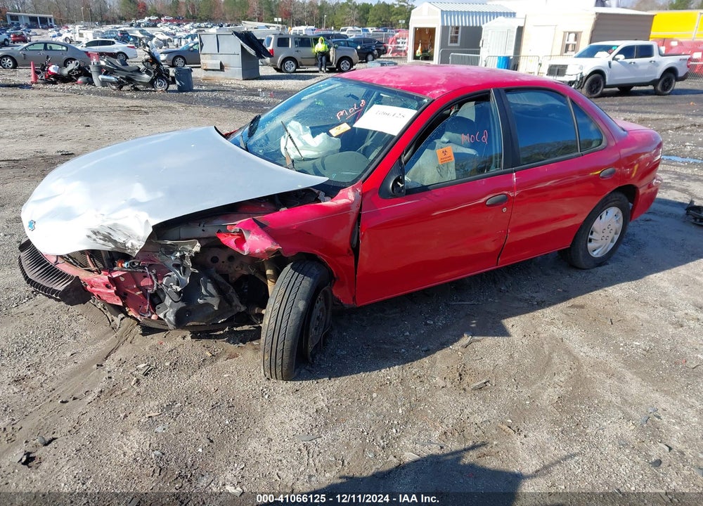 2001 CHEVROLET CAVALIER VIN: 1G1JC524417392460