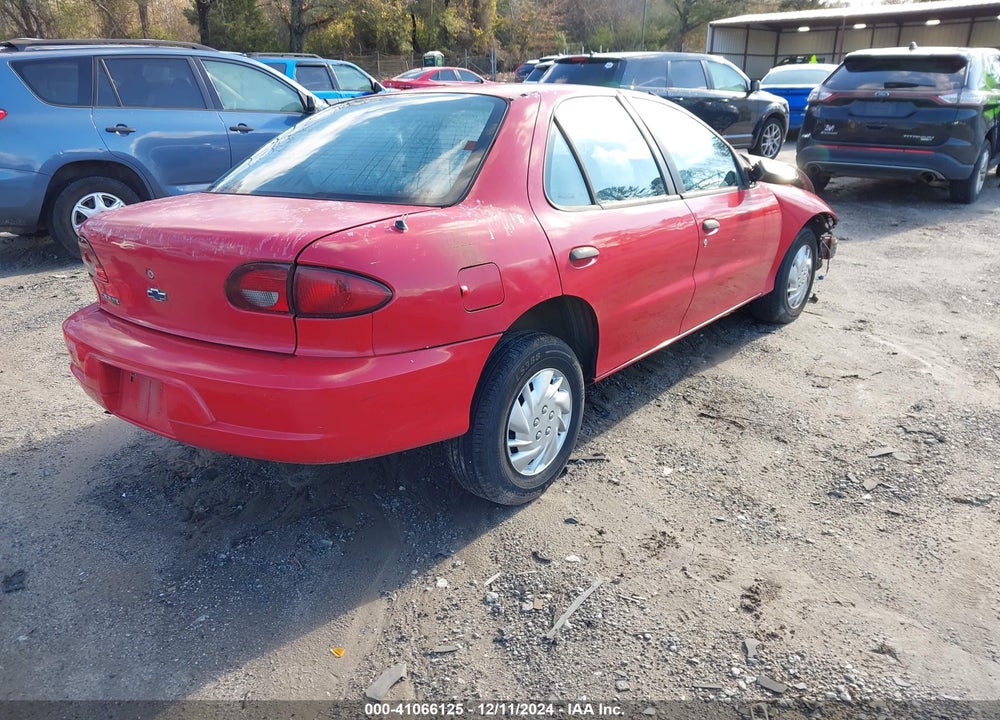 2001 CHEVROLET CAVALIER VIN: 1G1JC524417392460