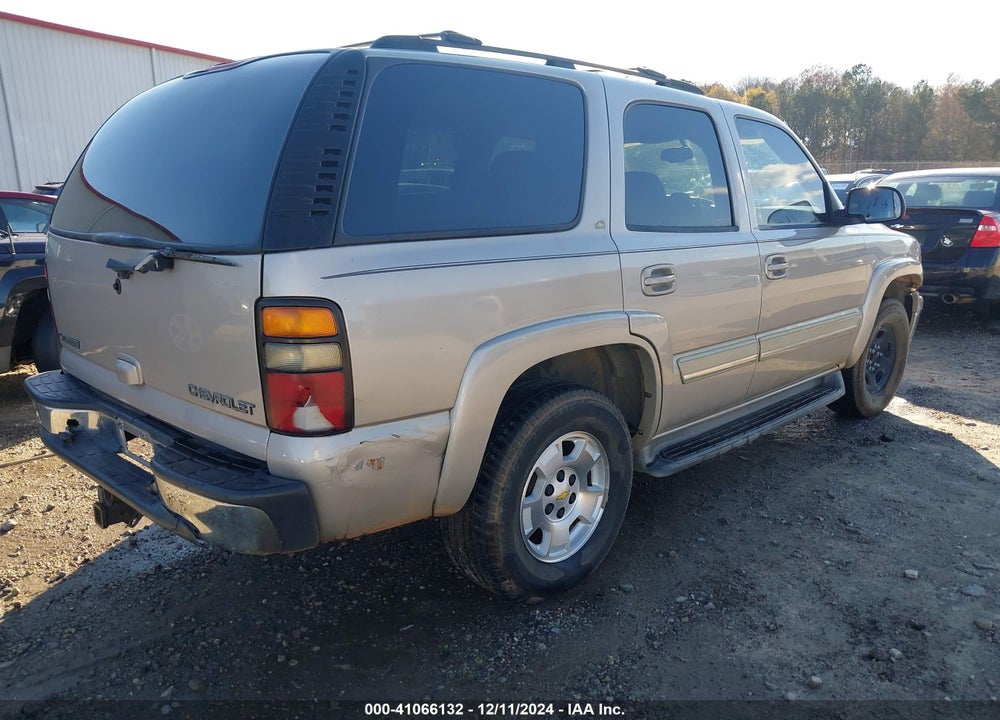 2005 CHEVROLET TAHOE LT VIN: 1GNEC13T05R145106