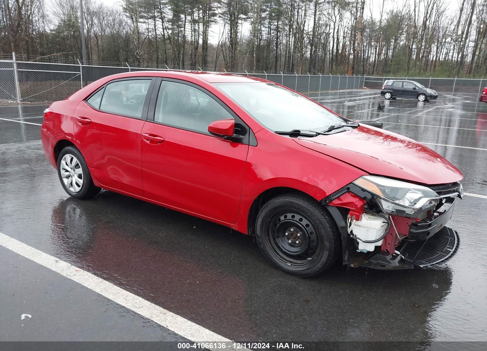 2015 TOYOTA COROLLA LE VIN: 2T1BURHE5FC321743