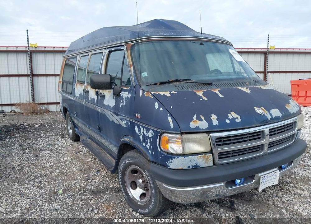 1995 DODGE RAM VAN B2500 VIN: 2B6HB21YXSK500394