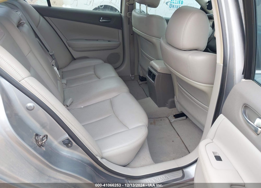 2009 NISSAN MAXIMA 3.5 SV VIN: 1N4AA51E79C836513