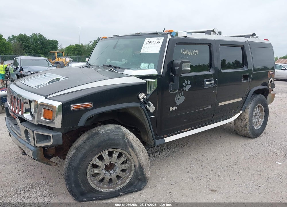 2006 HUMMER H2 SUV VIN: 5GRGN23U86H118560