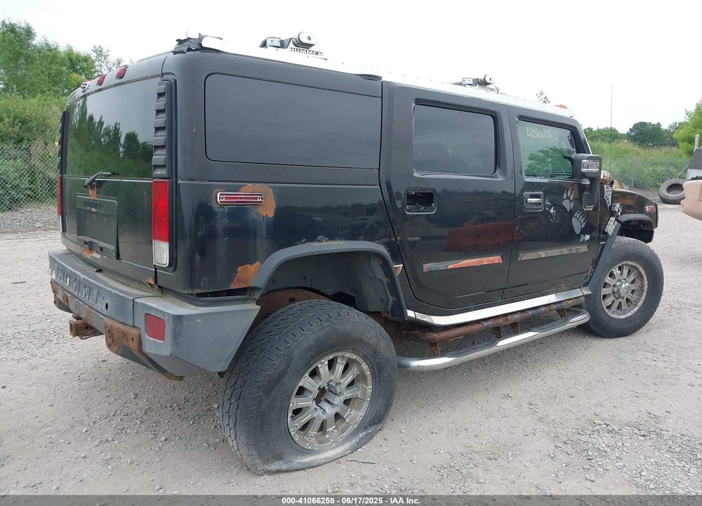 2006 HUMMER H2 SUV VIN: 5GRGN23U86H118560