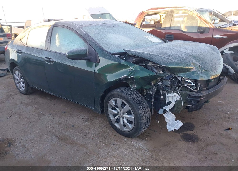 2014 TOYOTA COROLLA LE VIN: 5YFBURHE1EP049495