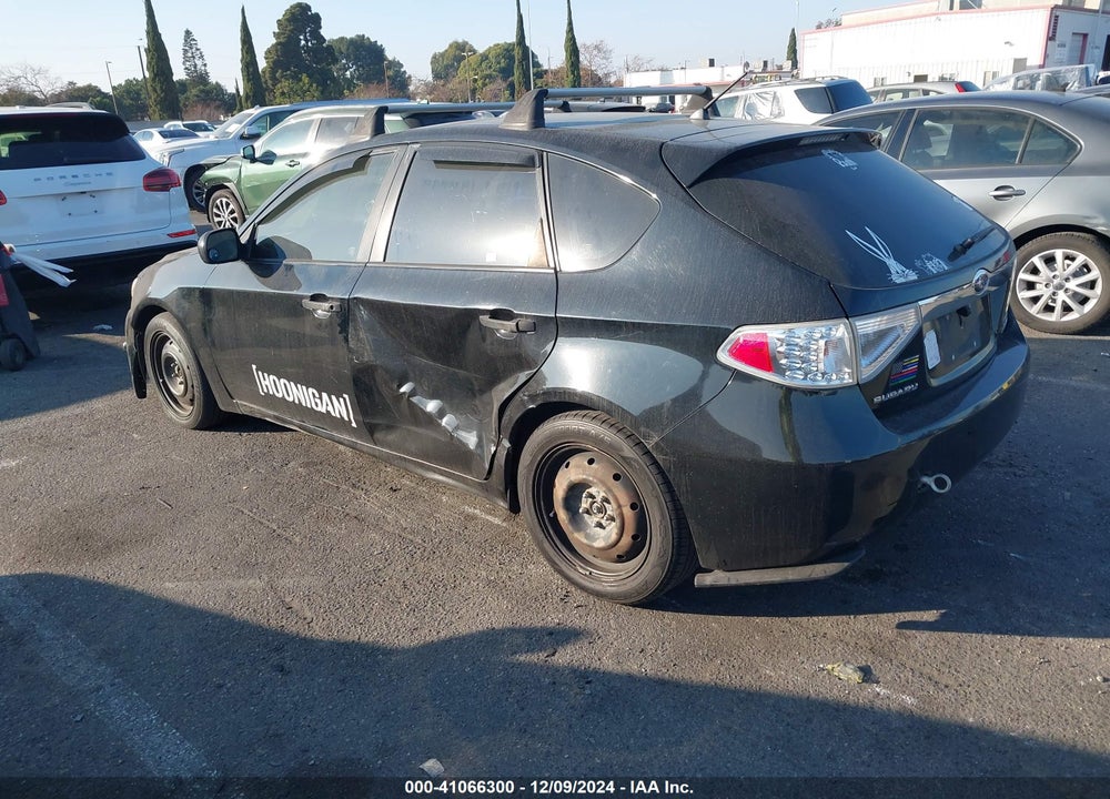 2008 SUBARU IMPREZA 2.5I VIN: JF1GH61658H819425